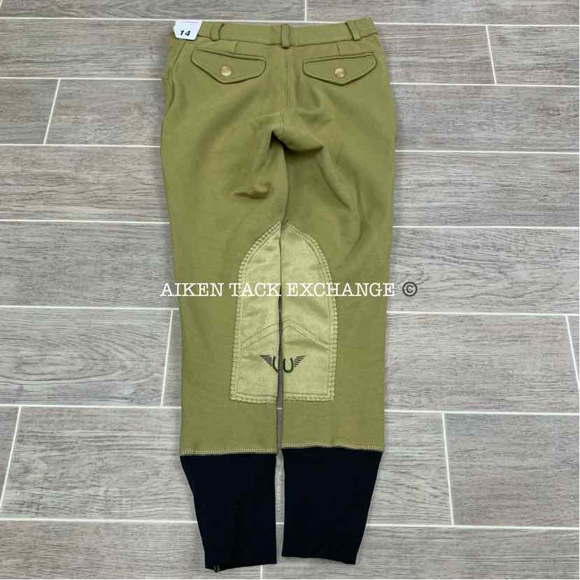 TuffRider Patrol Knee Patch Breeches, Size 14