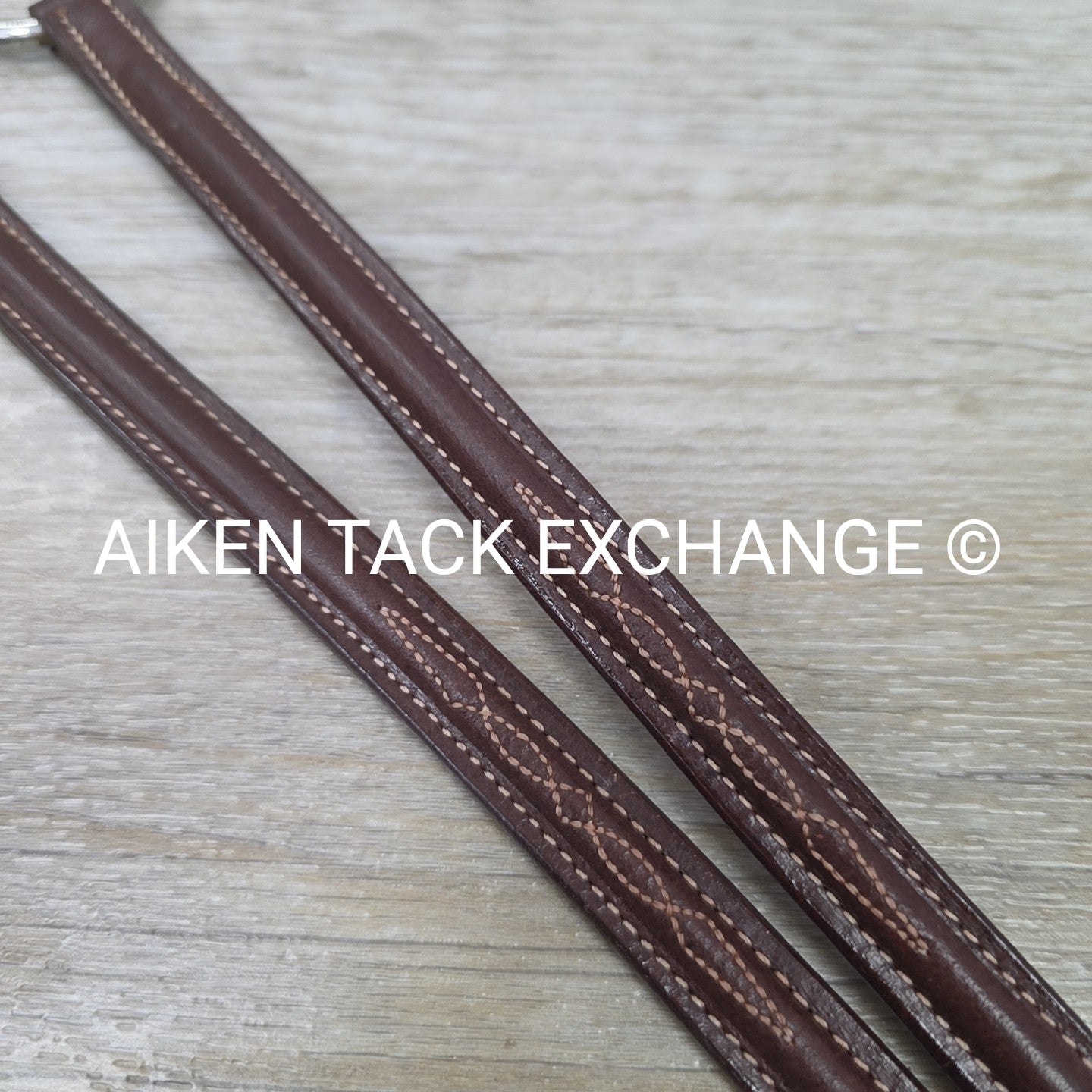 Weaver Leather Fancy Stitched Round Raised Running Martingale Attachment, Brown