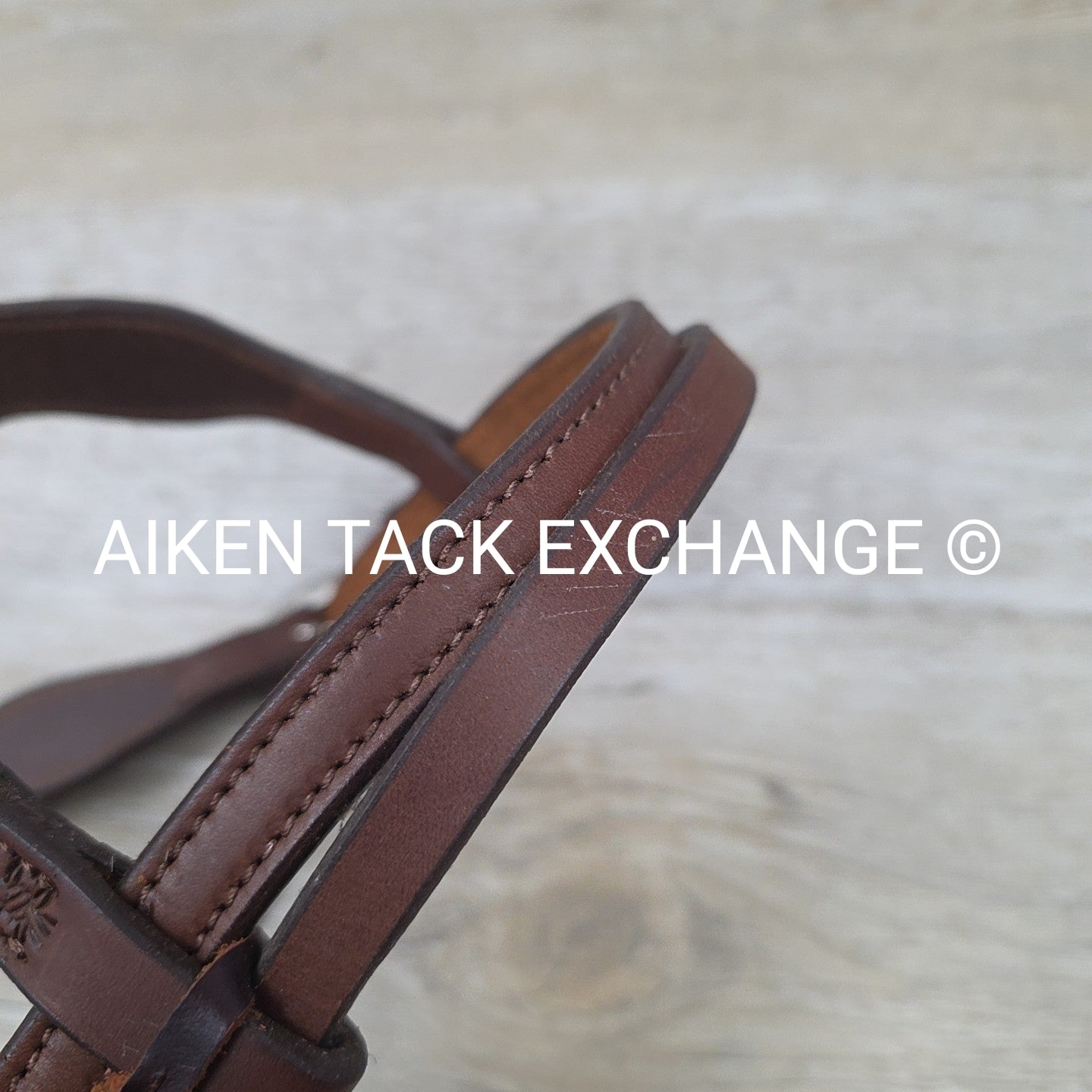 Browband Western Head Stall, Brown, Size Pony