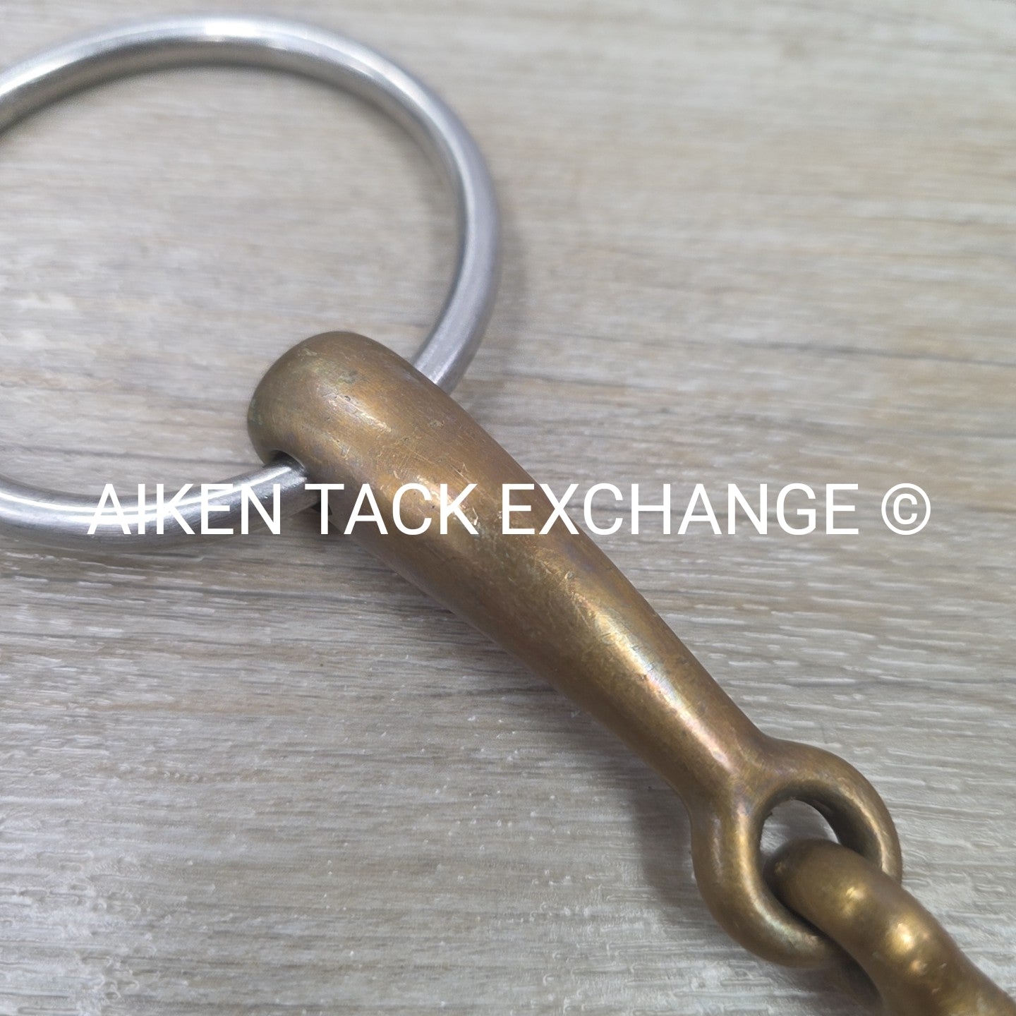 Herm Sprenger Aurigan Single Joint Loose Ring Bit 5.25"