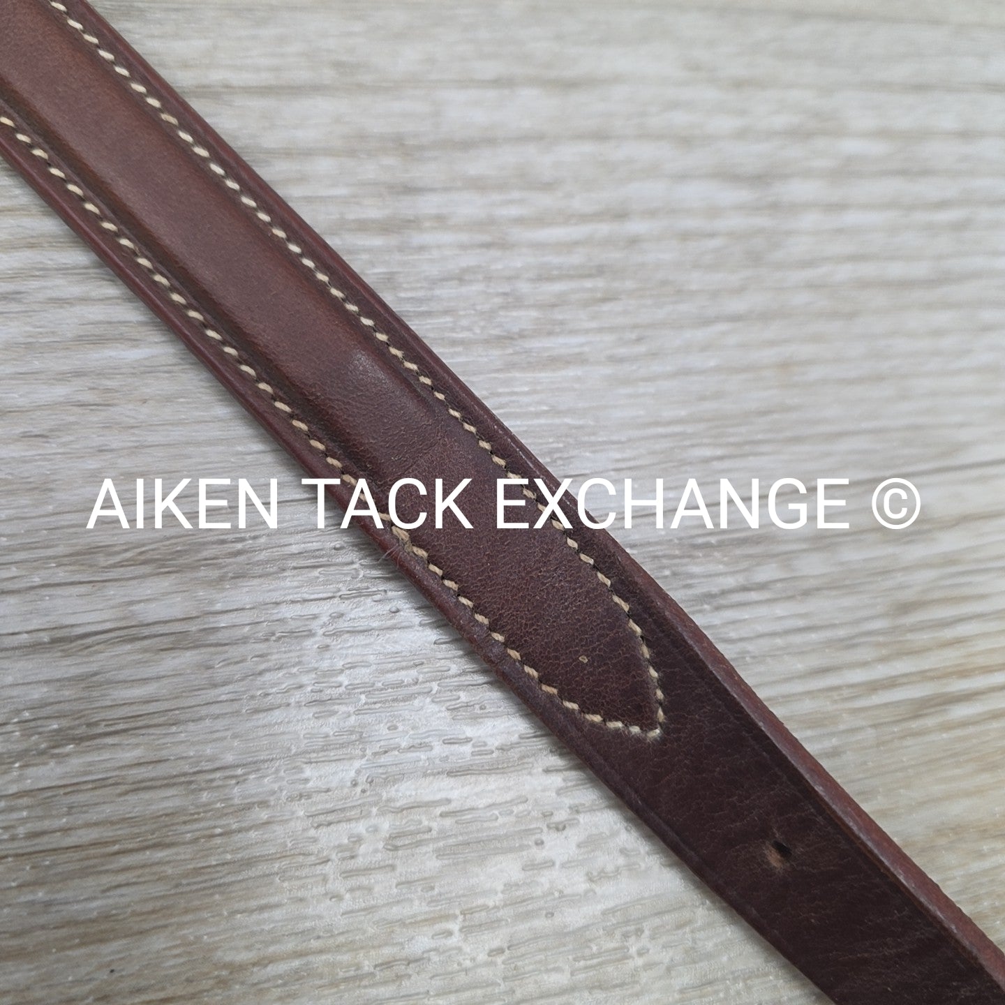 Beval Plain Square Raised Running Martingale, Brown, Size Full