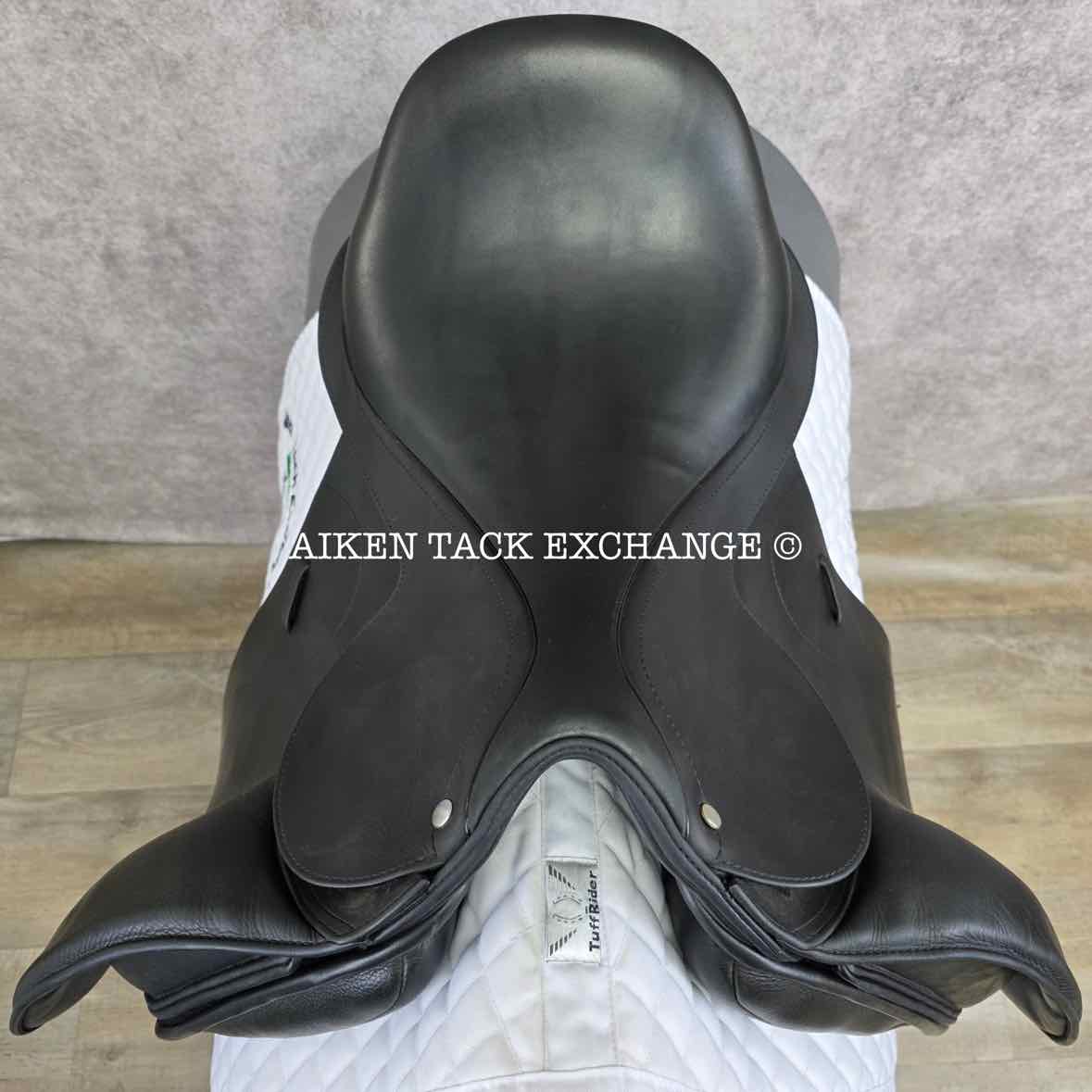 Patrick Profile Dressage Saddle, 17.5" Seat, Adjustable Tree - Changeable Gullet, Wool Flocked Panels
