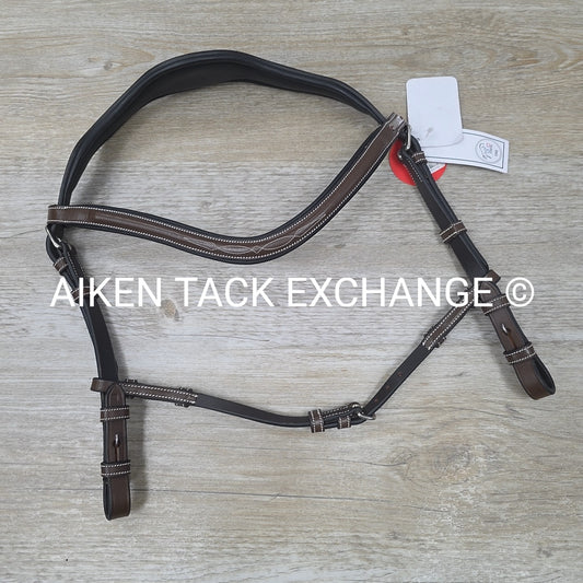 Jump'In Liberty Bridle, No Reins, Brown, Size Cob