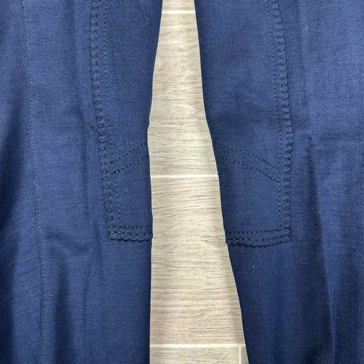 Eqituff Women's Knee Patch Breeches, Navy, Size 26, Brand New