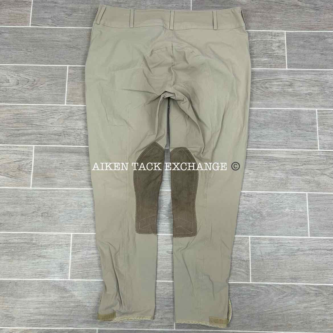 Tailored Sportsman Trophy Hunter Knee Patch Breeches, Size 34