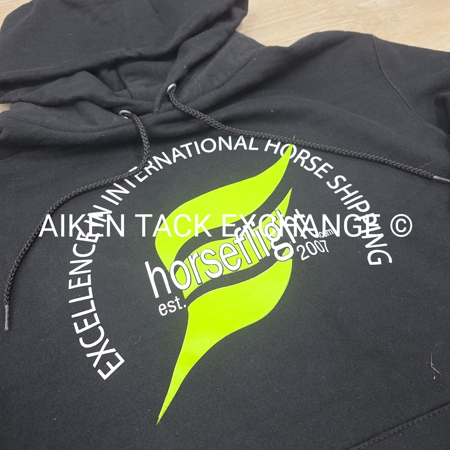 Champion horseflight.com Hoddie, Size Medium