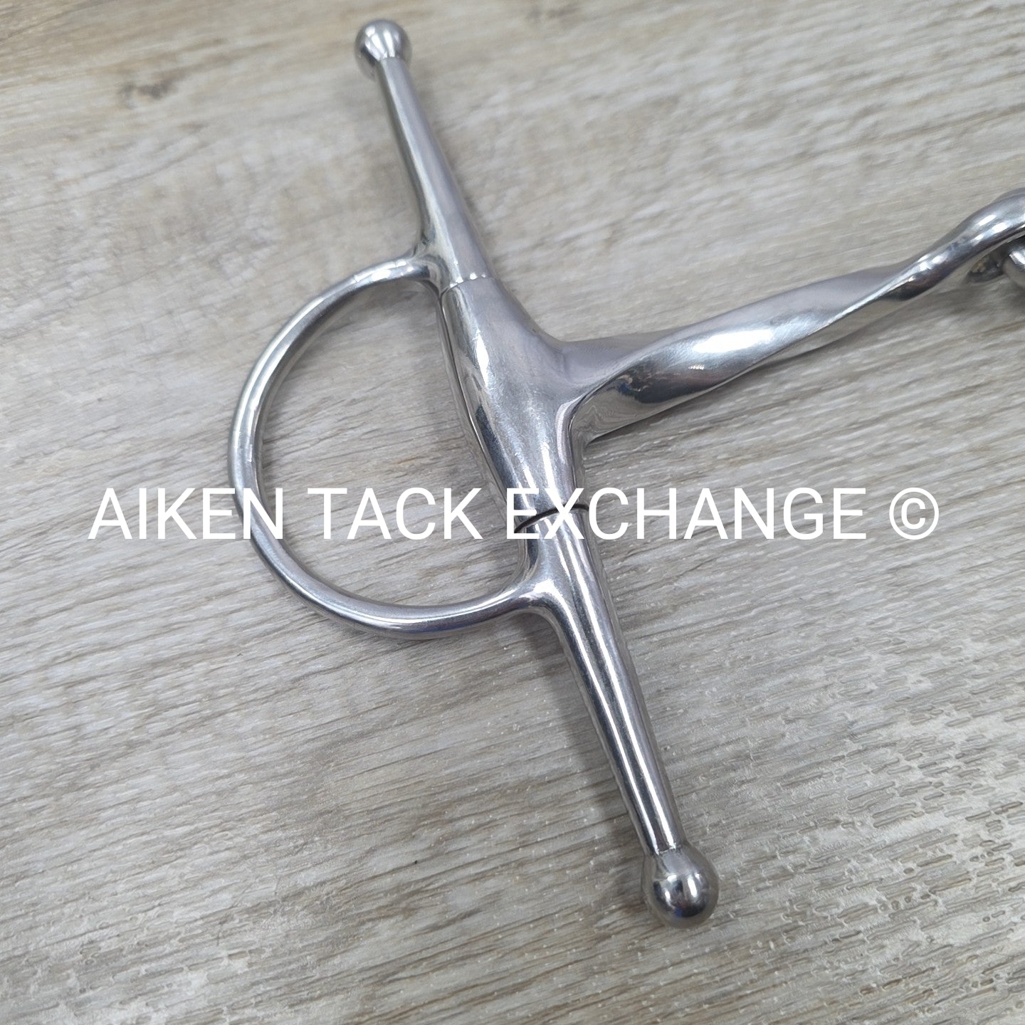 Slow Twist Single Joint Full Cheek Bit 6"