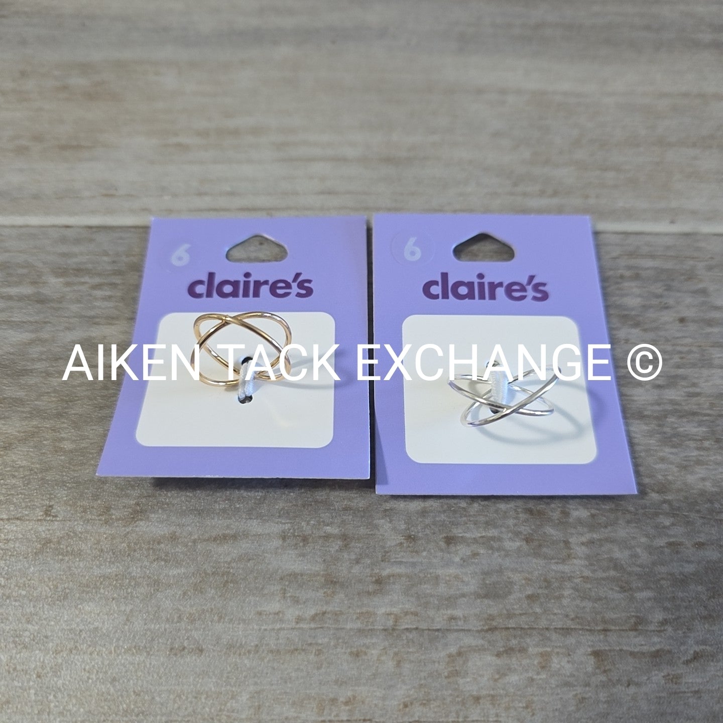 Claire's Rings (2) - Size 6