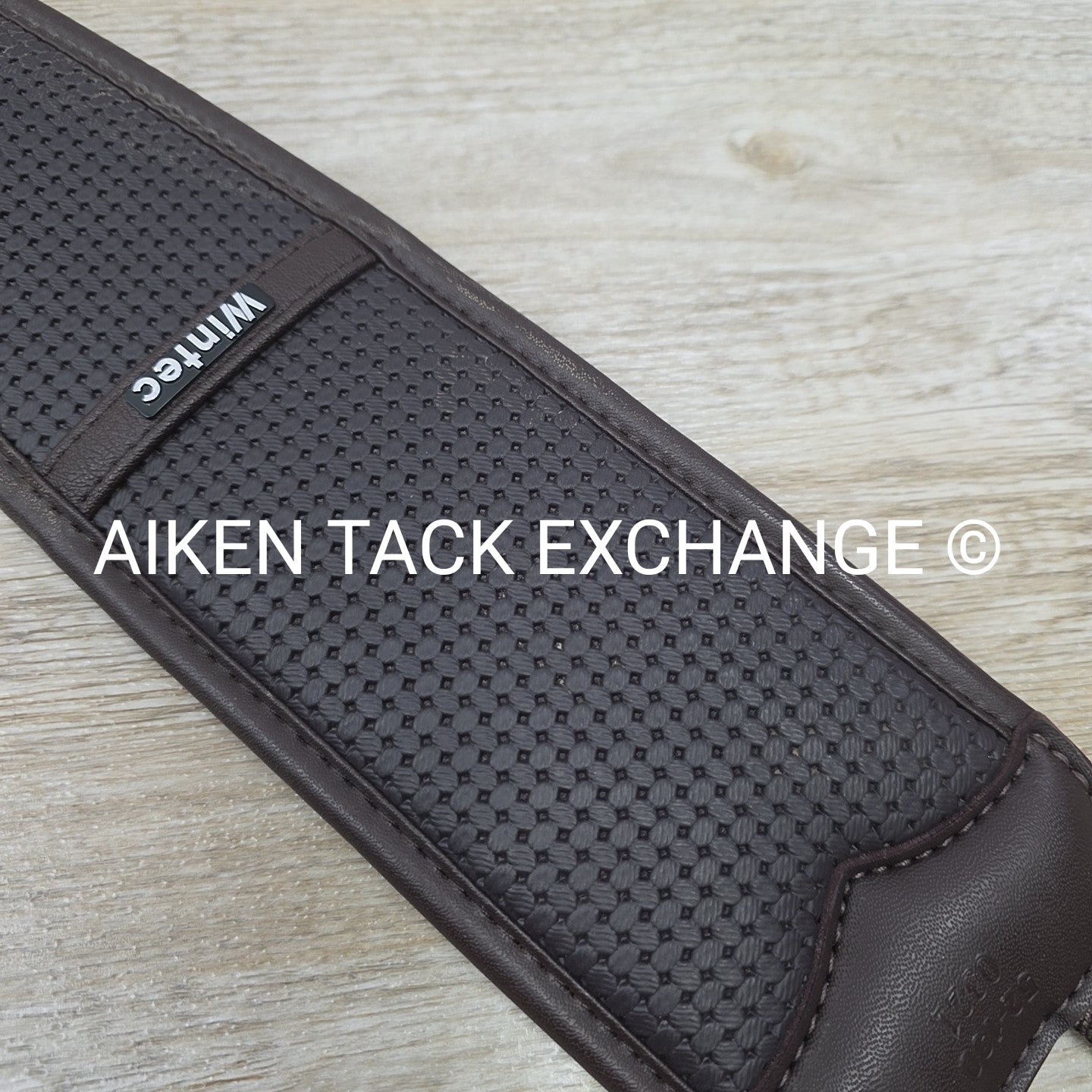 Wintec Chafeless Elastic English Girth, Brown, 52"