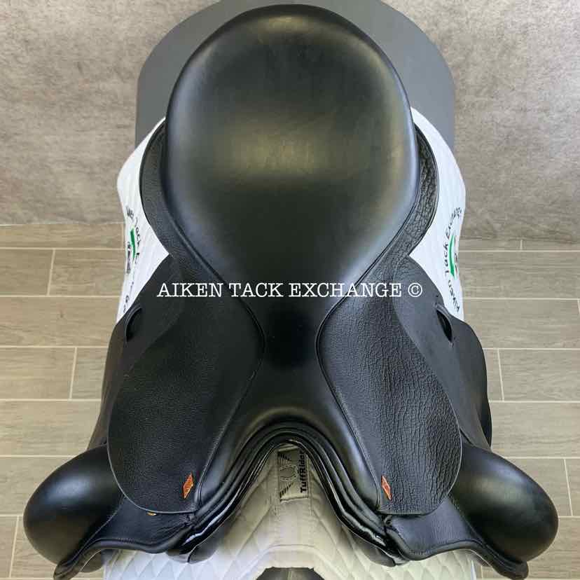 Laser Monoflap Dressage Saddle, 17.5" Seat, Medium Tree, Wool Flocked Panels