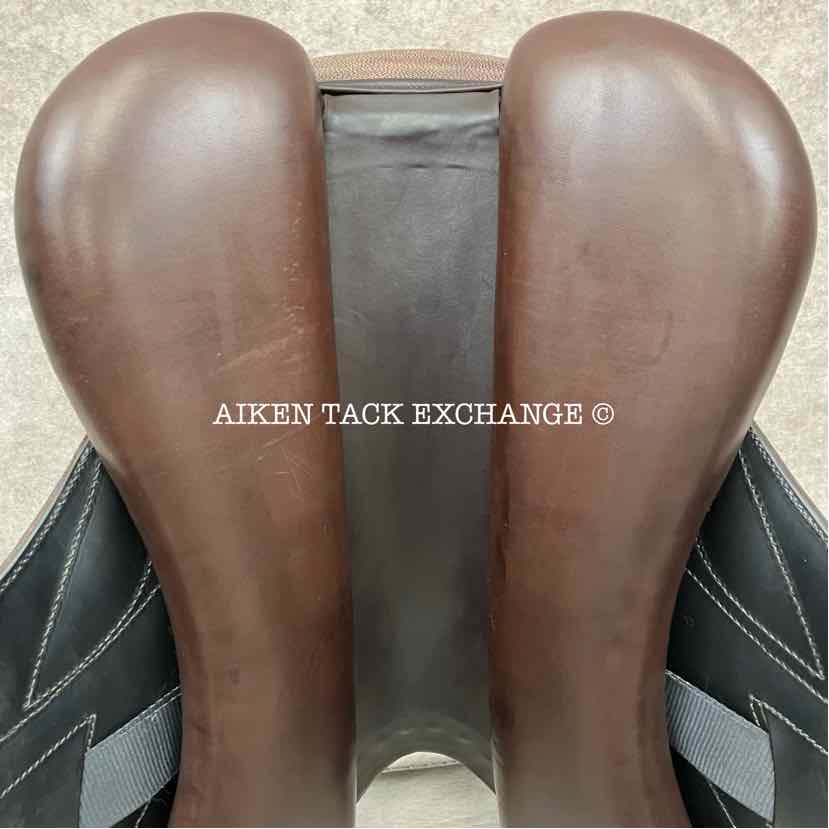 2020 Stackhouse & Ellis Monoflap Dressage Saddle, 17.5" Seat, Medium Wide Tree