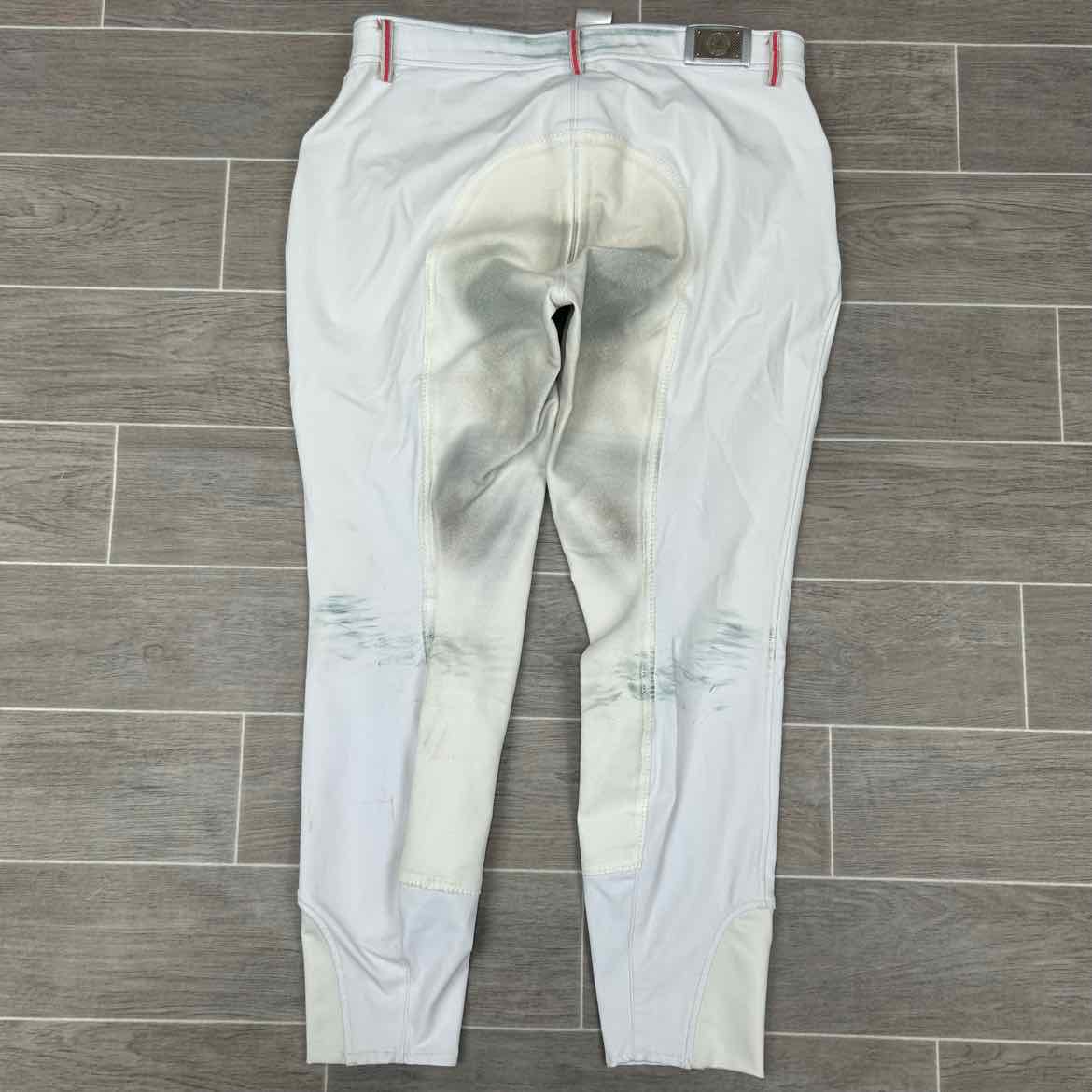 Cavallino Marino Full Seat Breeches, Size 34 (has blemishes)