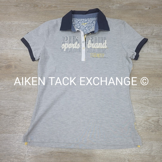 Pikeur Short Sleeve Polo Top, Size 40