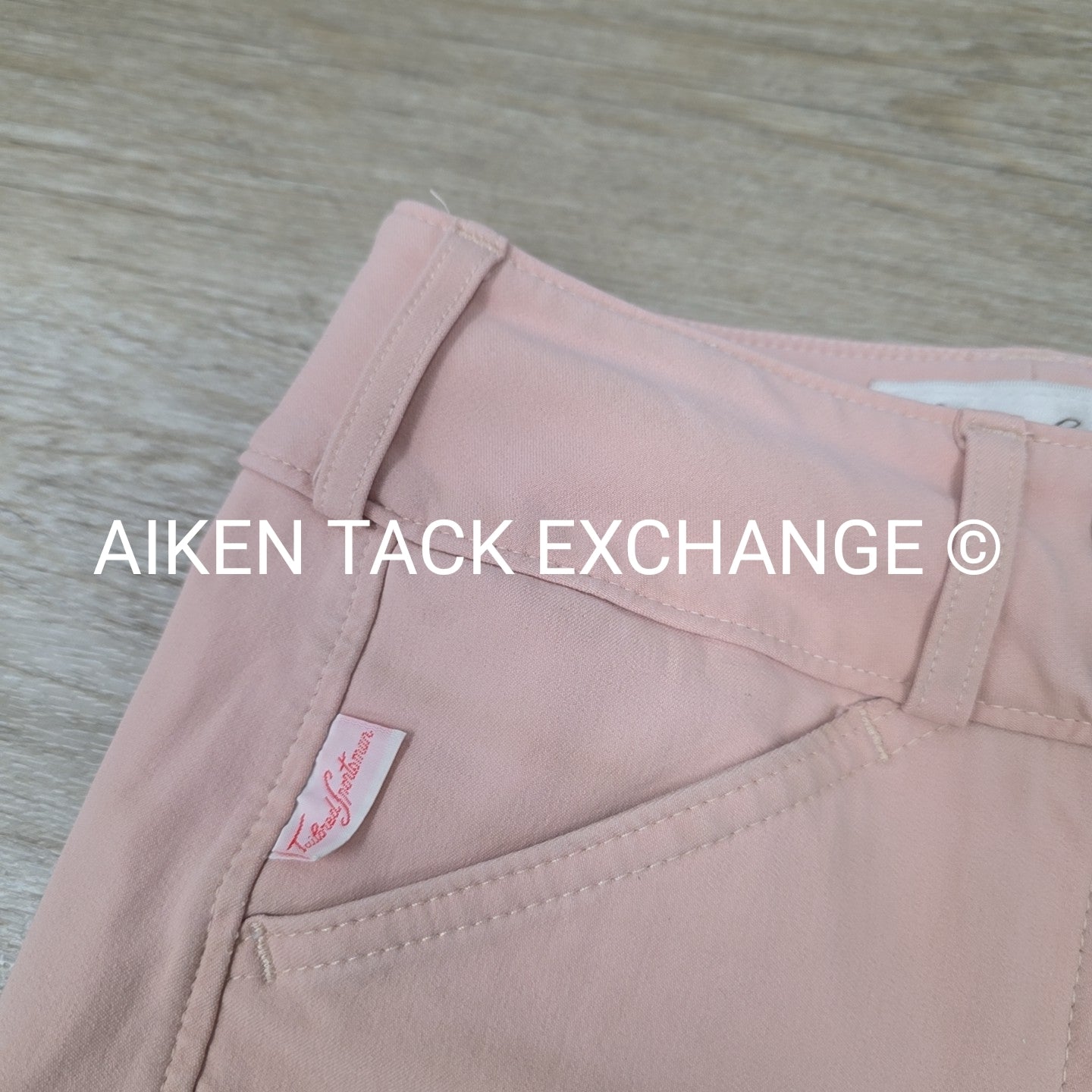 Tailored Sportsman Trophy Hunter Knee Patch Sock Bottom Breeches, Size 12
