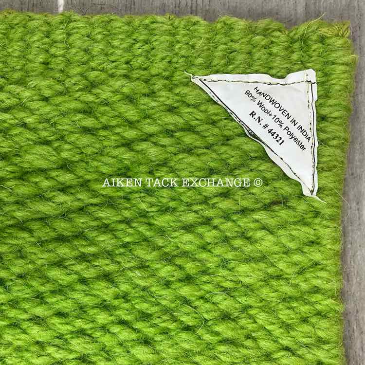 Solid Wool Western Show Blanket 34" x 38"