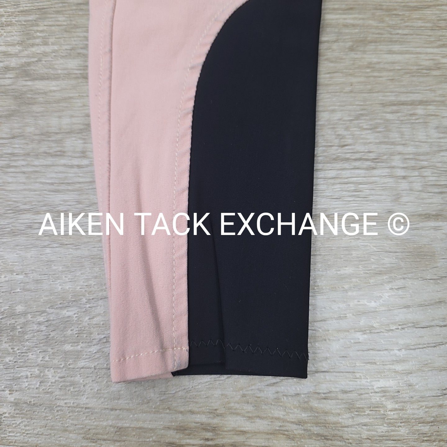 Tailored Sportsman Trophy Hunter Knee Patch Sock Bottom Breeches, Size 12