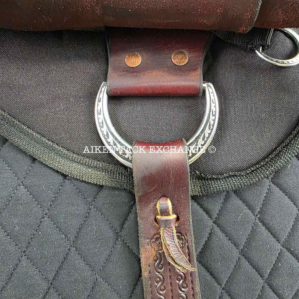 2020 Crest Ridge Saddlery Crusade Lite Western Saddle, 17" Seat, Wide Tree - Full QH Bars