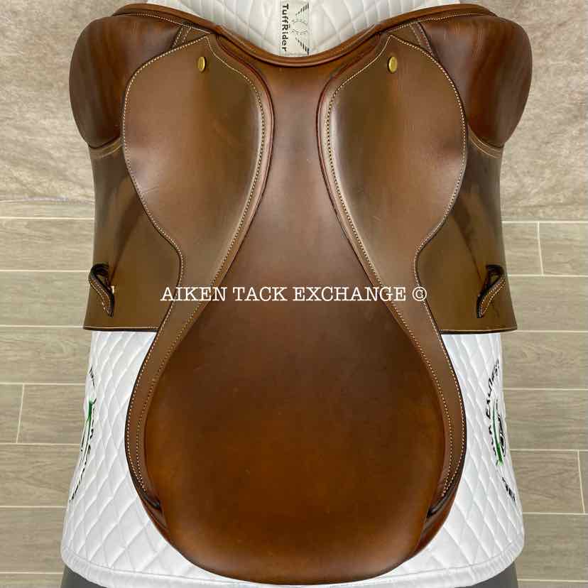 Bruno De Heusch - BDH Close Contact Jump Saddle, 17" Seat, Medium Tree, Foam Panels