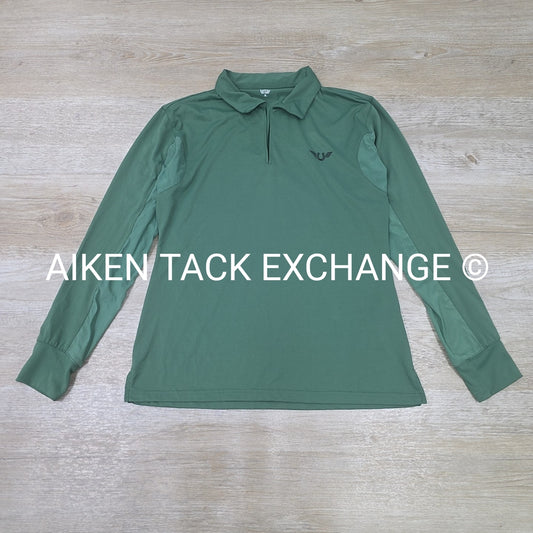 TuffRider Long Sleeve Sun Shirt, Size Medium