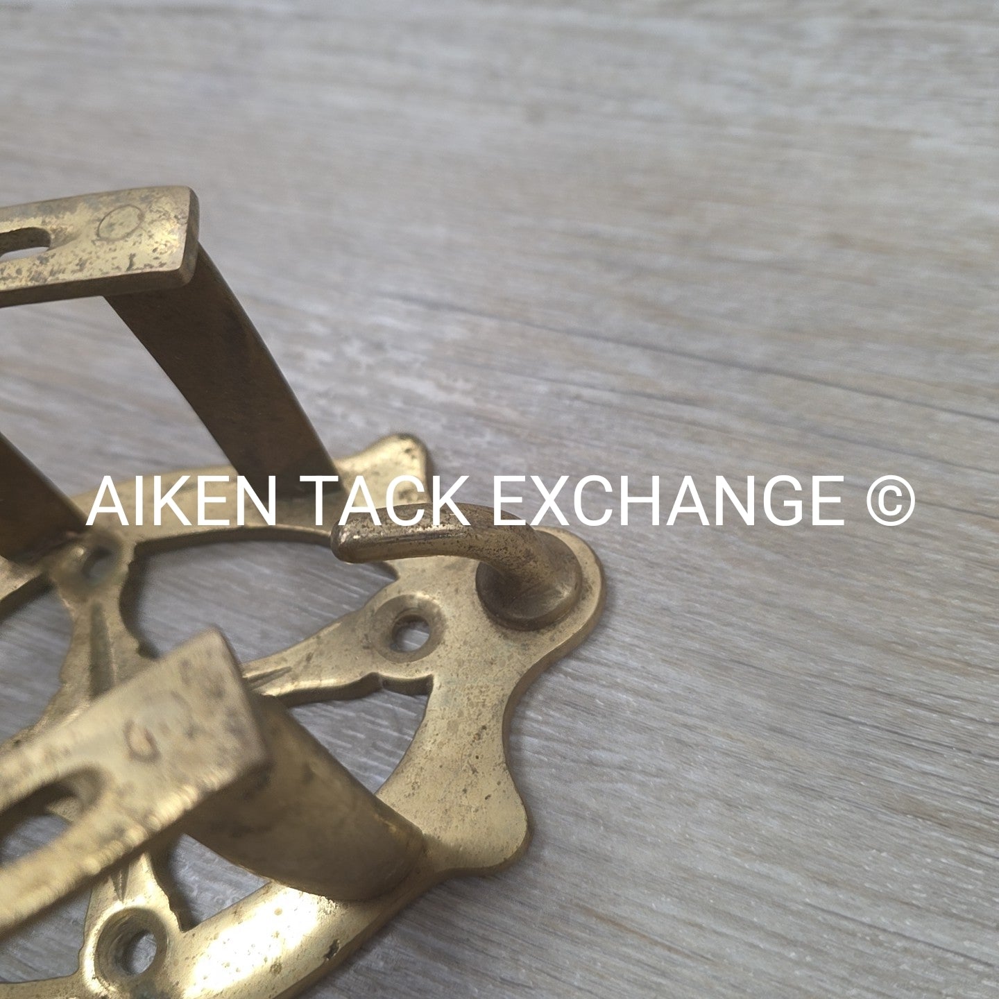 Heavy Brass Bridle Hook