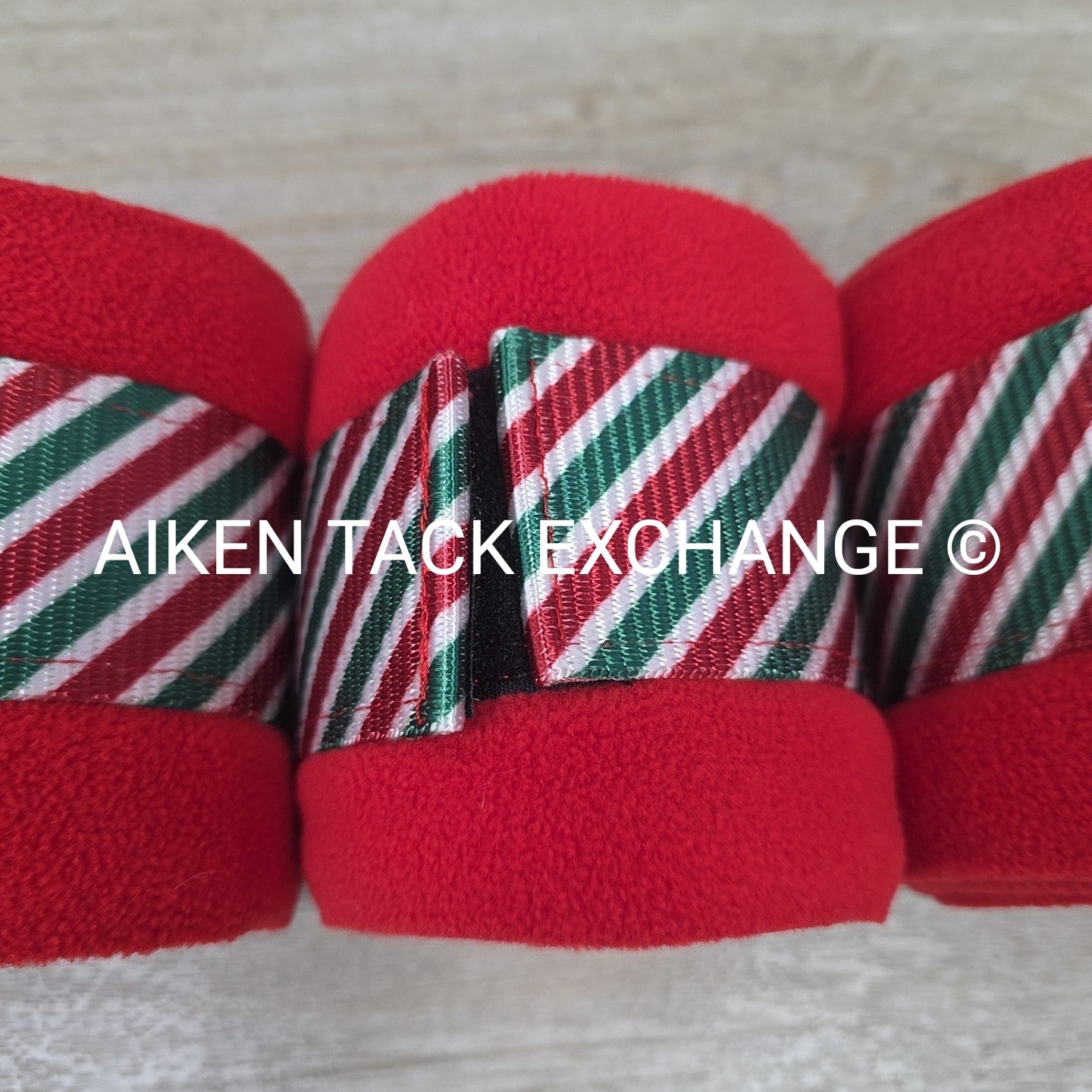 Dover Saddlery Candy Cane Polo Wraps, Set of 4