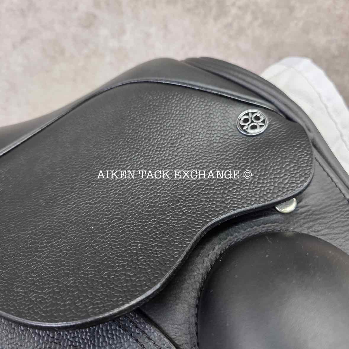 2023 Trilogy Allegiance Monoflap Dressage Saddle, 18.5" Seat, Wide Tree, Wool Flocked Panels