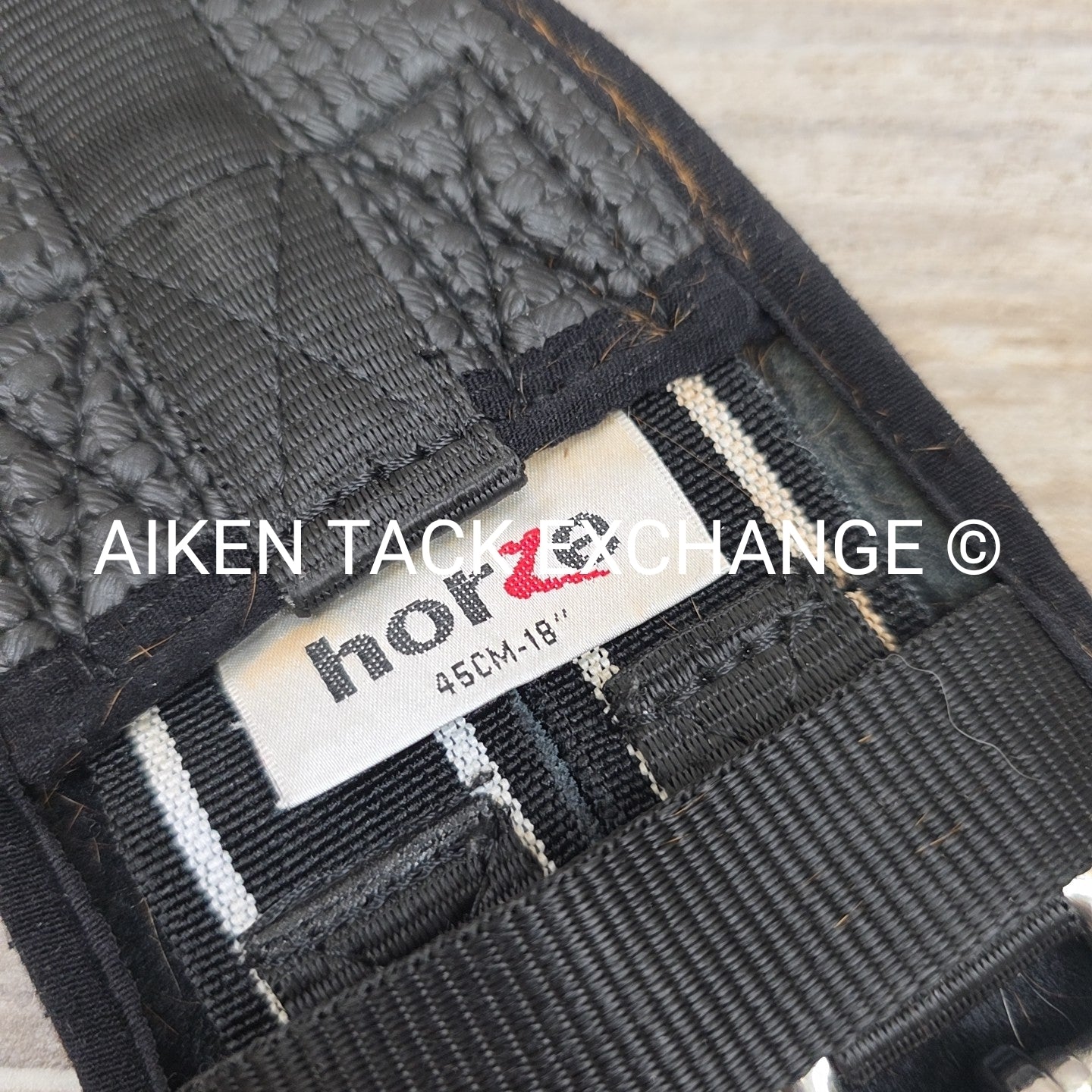 Horze Dallas Dressage Girth, Black, 18"