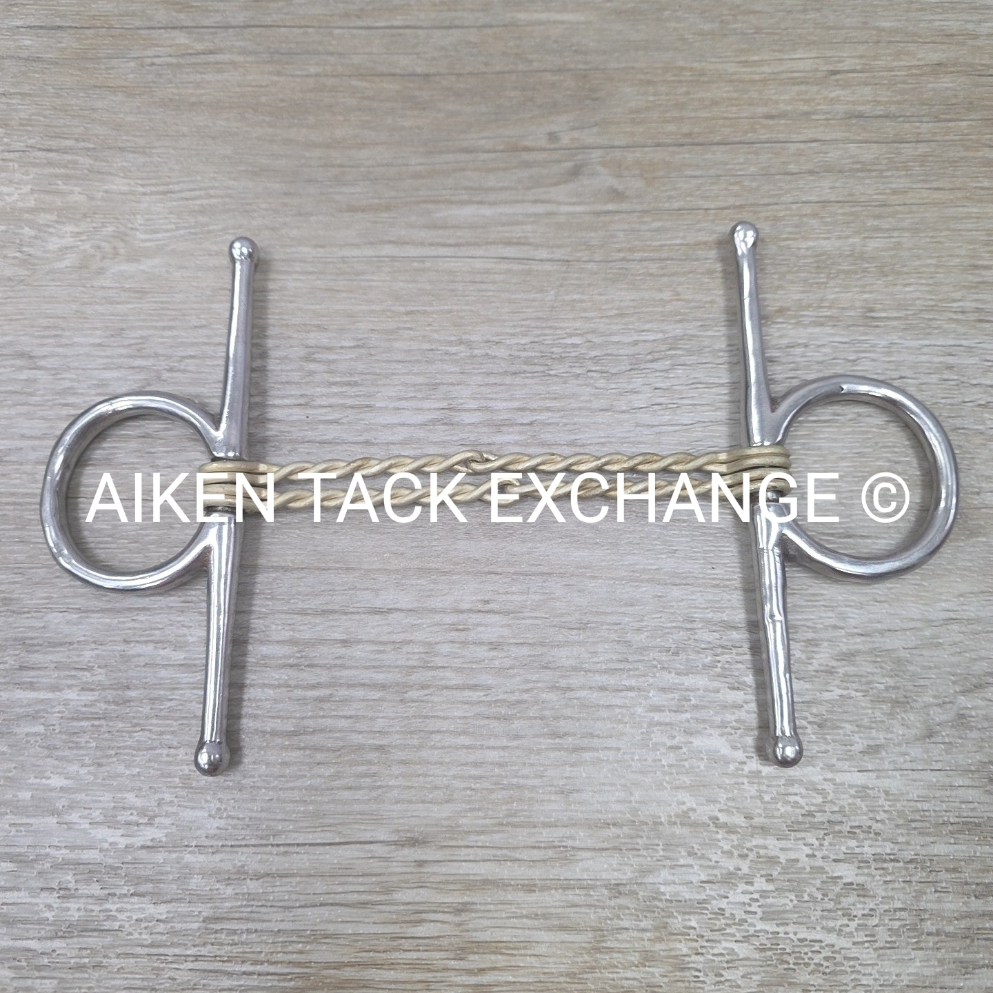 Full Cheek Double Twisted Wire Bit 5"