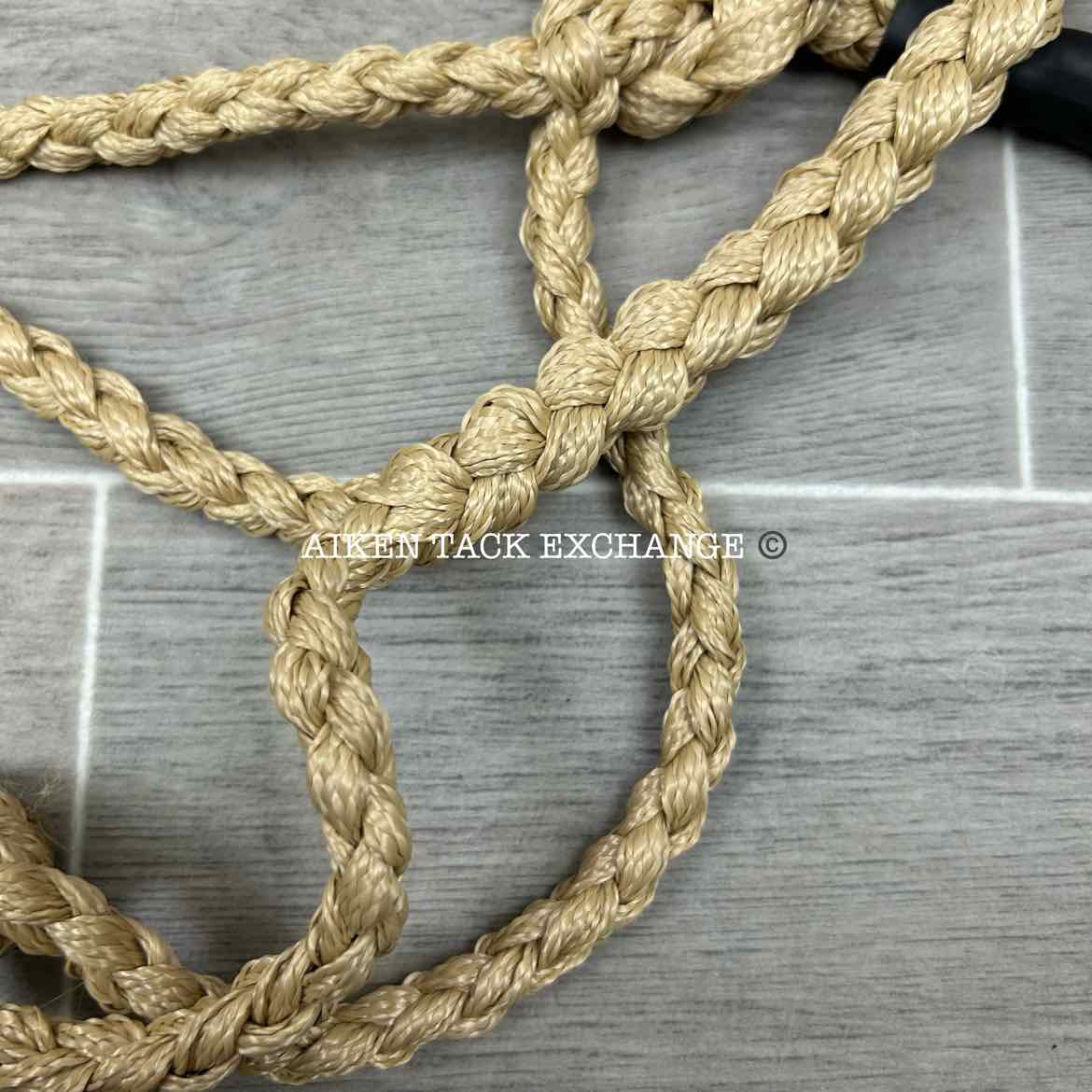 Braided Rope Halter with Lead