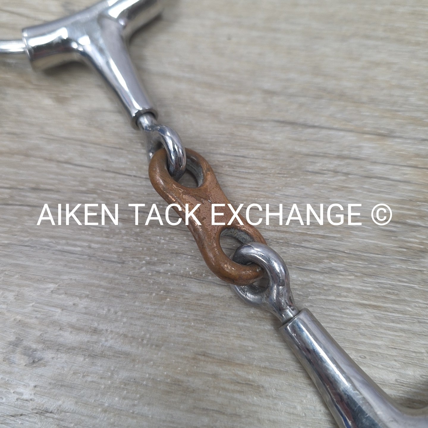 Robart Copper French Link Pinchless Large Loose Ring Bit 5"