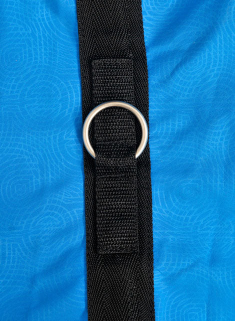 78" Fenwick Equestrian Soft Shell Therapeutic Bamboo Blanket, Blue, Brand New