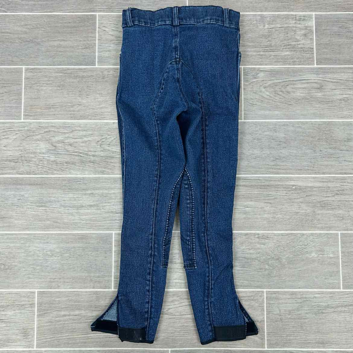 Jacson Wear Children's Denim Knee Patch Riding Jean Breeches, Size 8, Brand New
