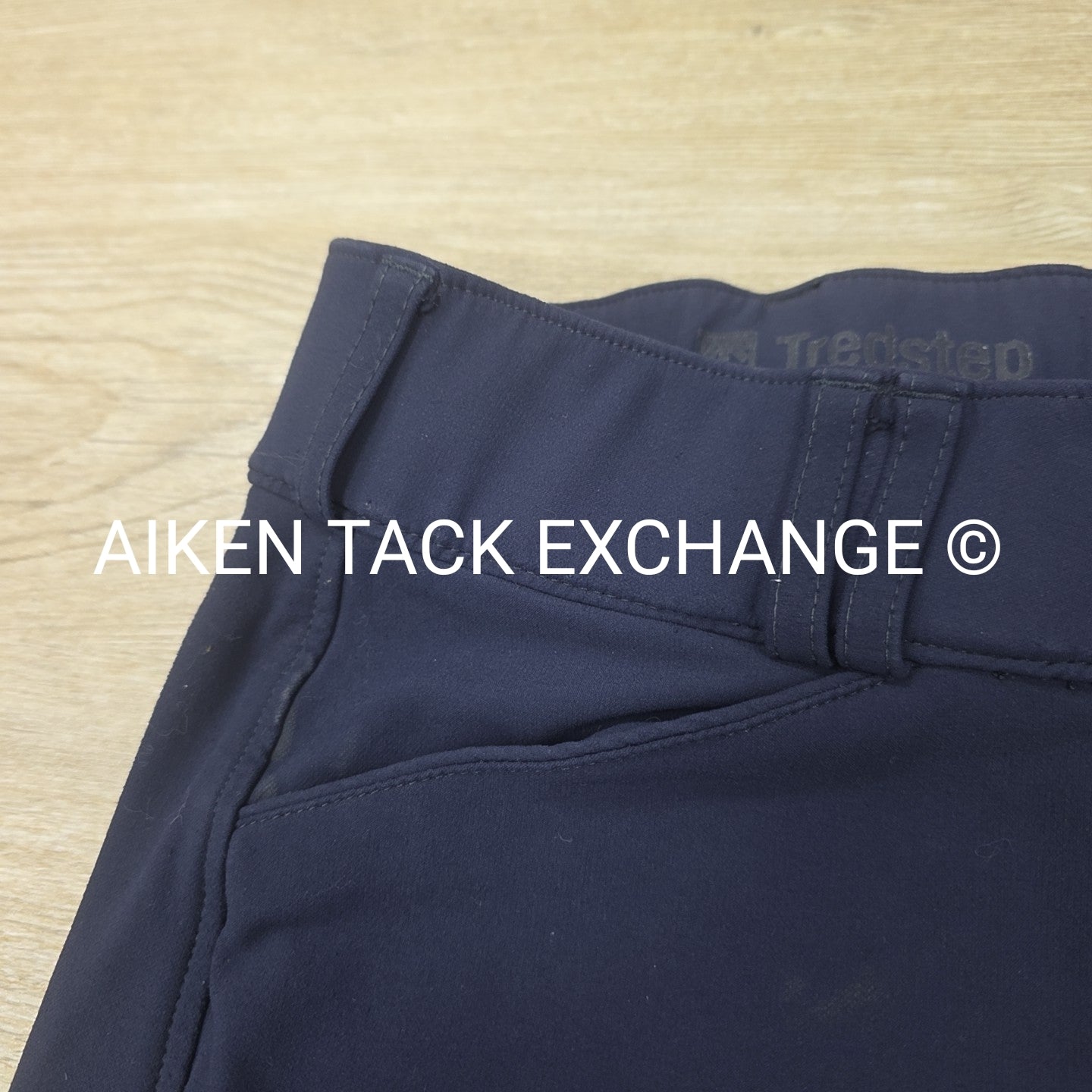 Tredstep Symphony Nero II Silicone Grip Knee Patch Breeches, 32 (have blemishes)