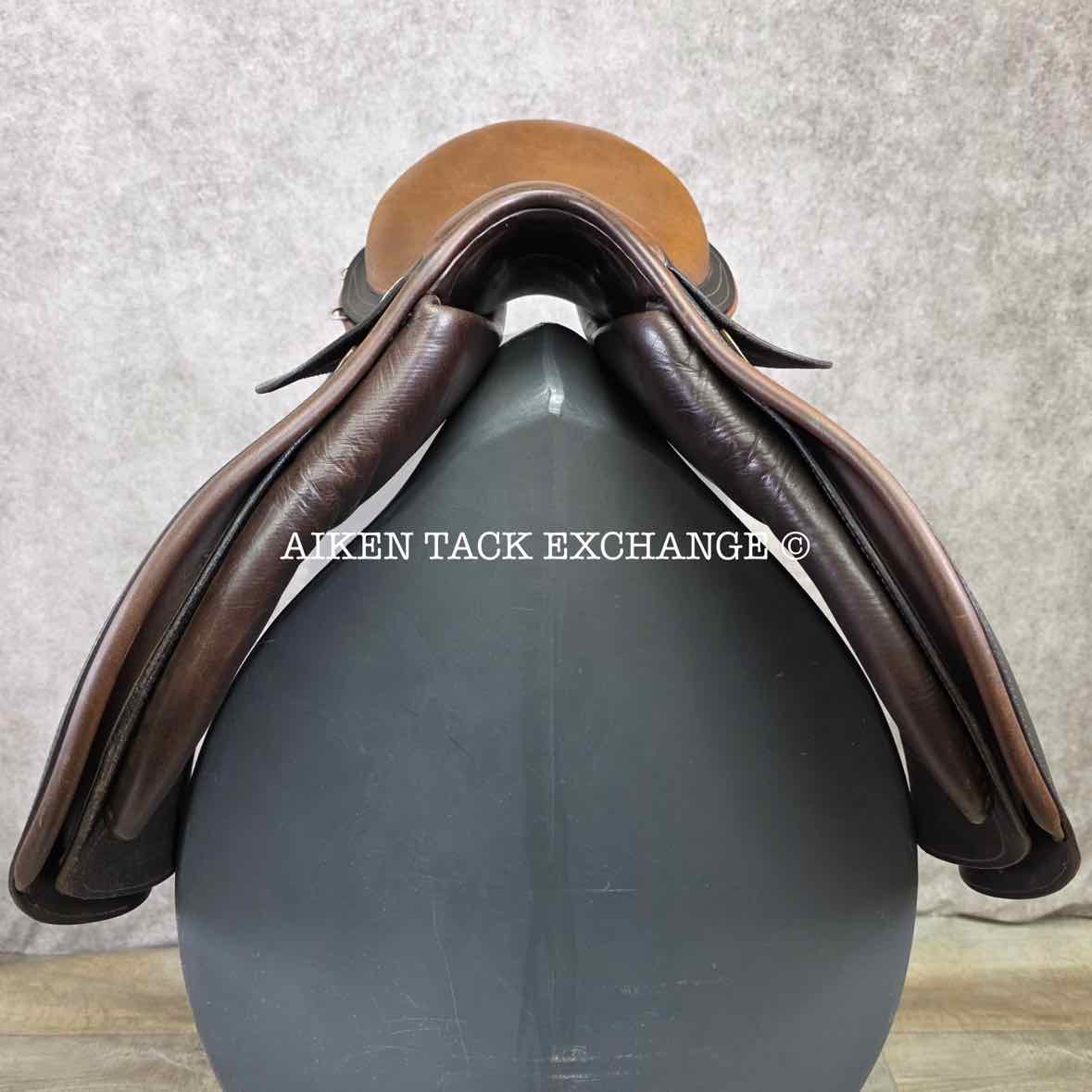 Whippy English Saddle, 17" Seat, Medium Tree, Foam Panels