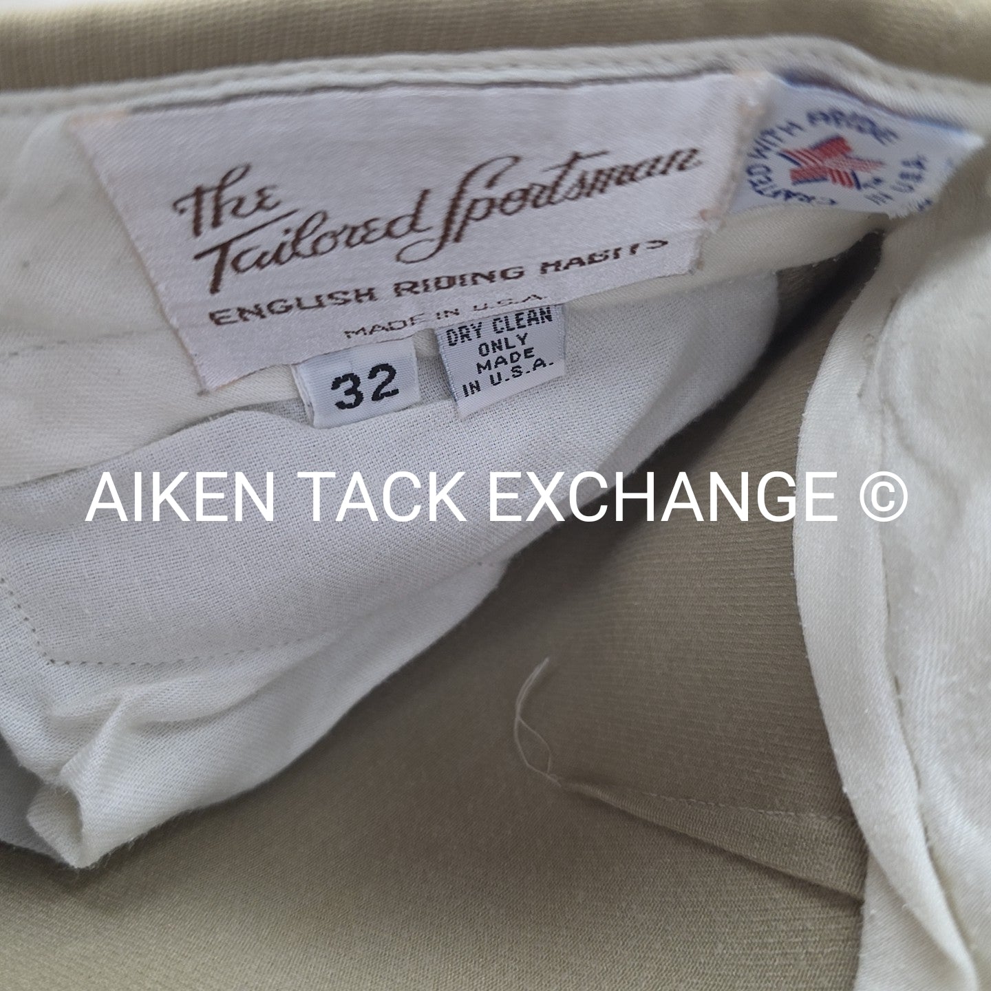 BARGAIN BUNDLE: 2 Pair Tailored Sportsman Knee Patch Breeches, Size 32