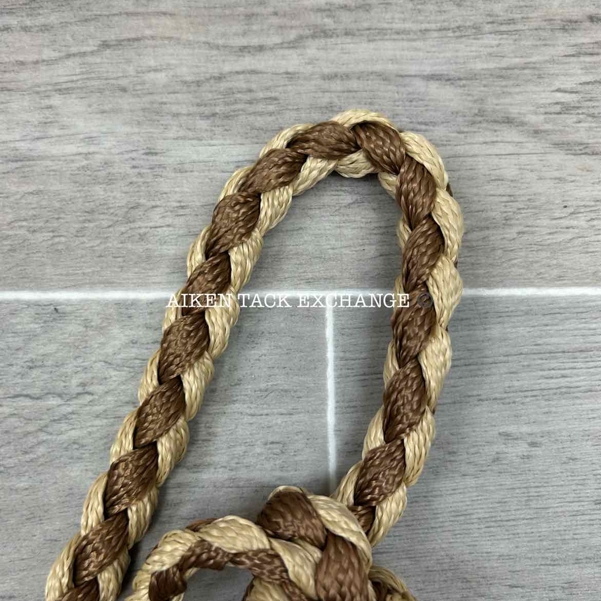 Braided Rope Halter with Lead