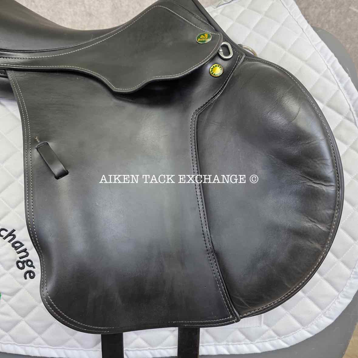 2000 Prestige Eventing Jump Saddle, 16.5" Seat, 33 Tree - Medium, Foam Panels