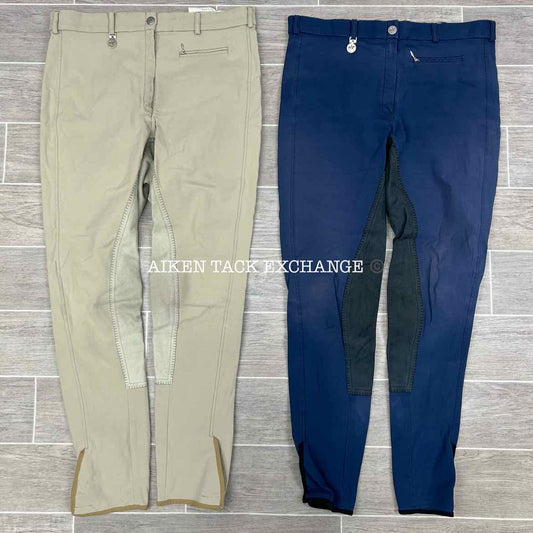 BARGAIN BUNDLE: Pikeur Lugana Full Seat Breeches, Size 34, 2 Pair