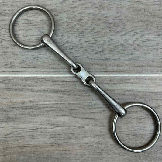 French Link Loose Ring Bradoon Bit 5"