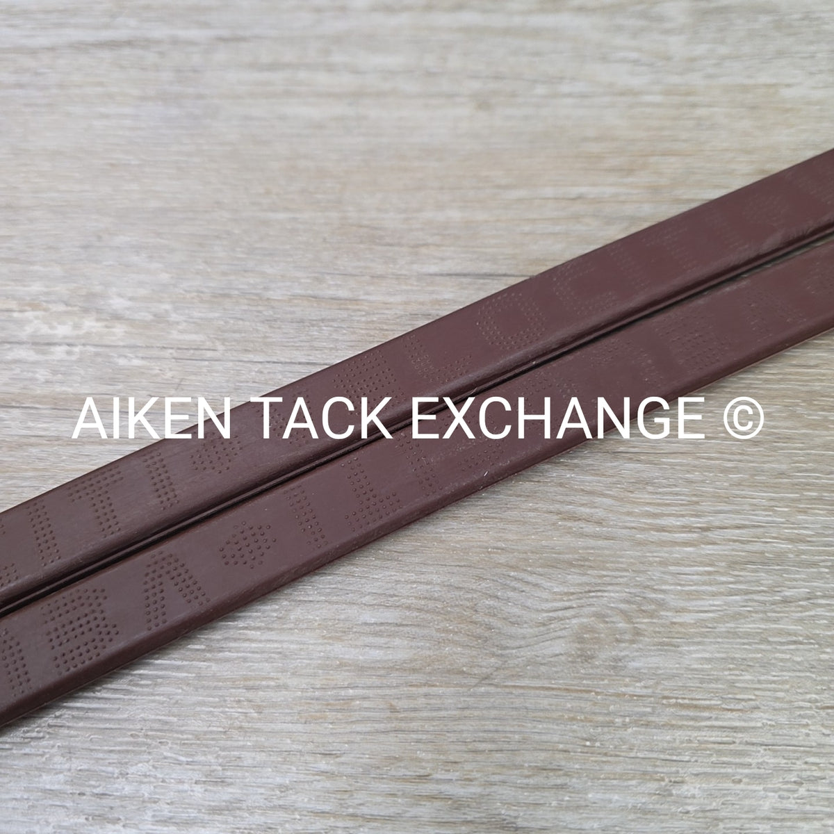 Shires Velociti RAPIDA Rubber Reins, Brown, 54"