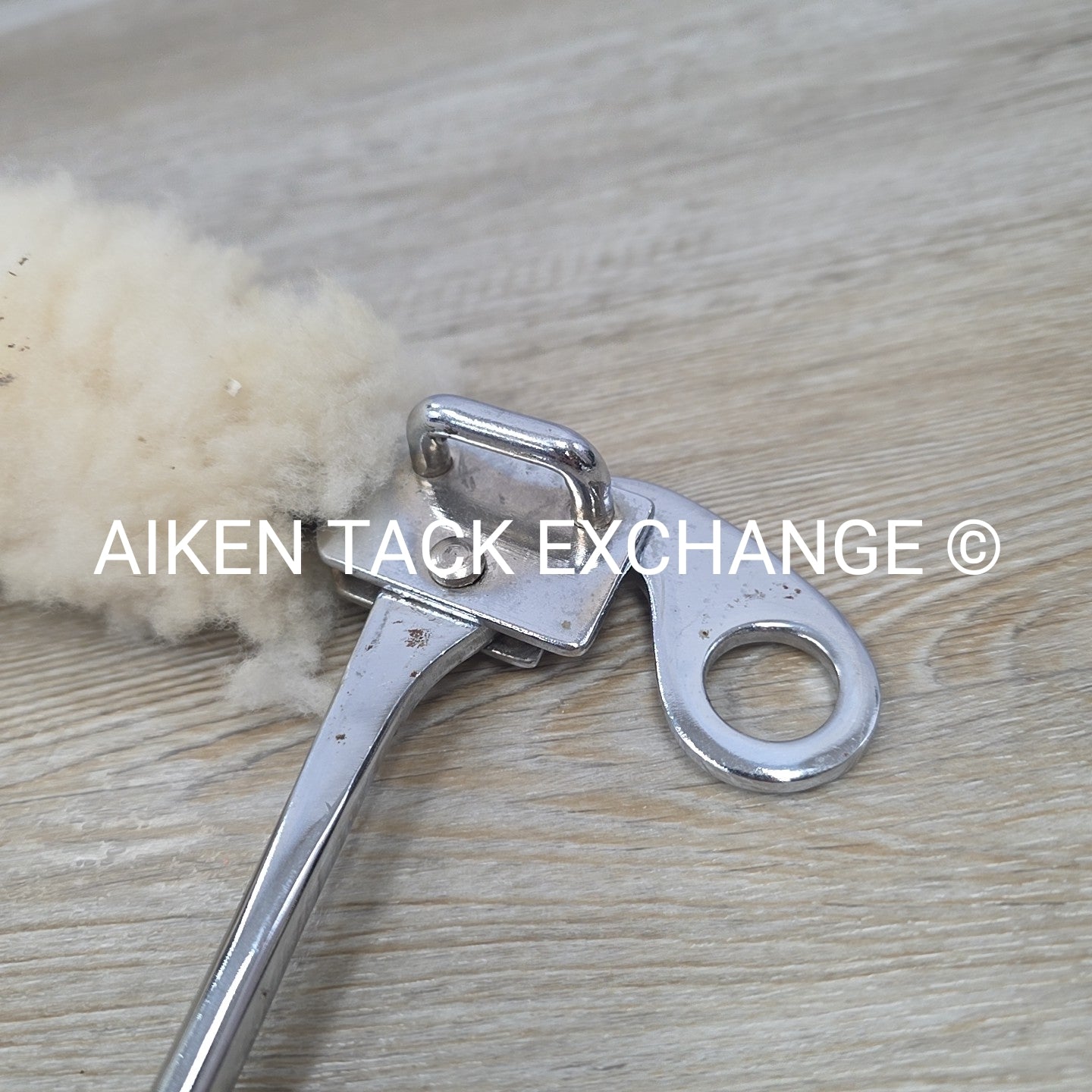 Hackamore with Sheepskin Noseband Cover