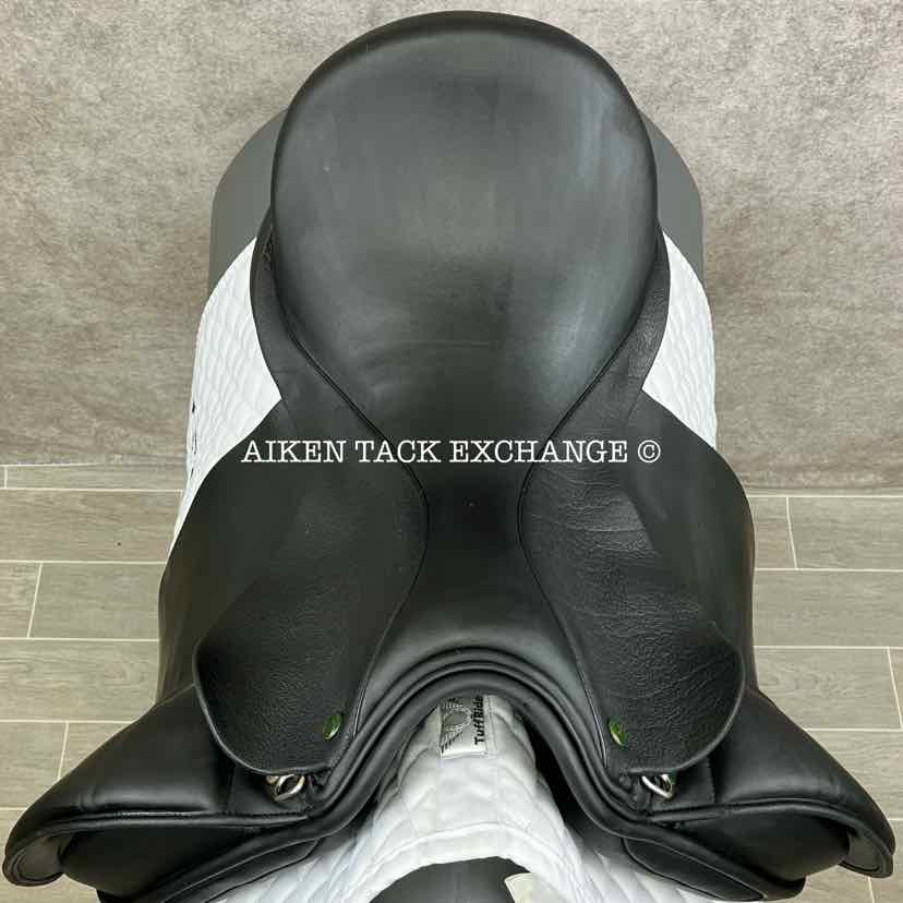 2011 Hulsebos DR CC Dressage Saddle, 18" Seat, Medium Wide Tree, Wool Flocked Panels