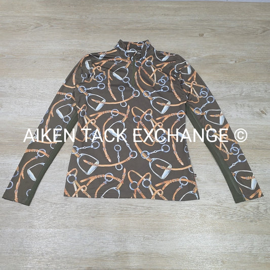 HKM Long Sleeve Sun Shirt, Size Medium