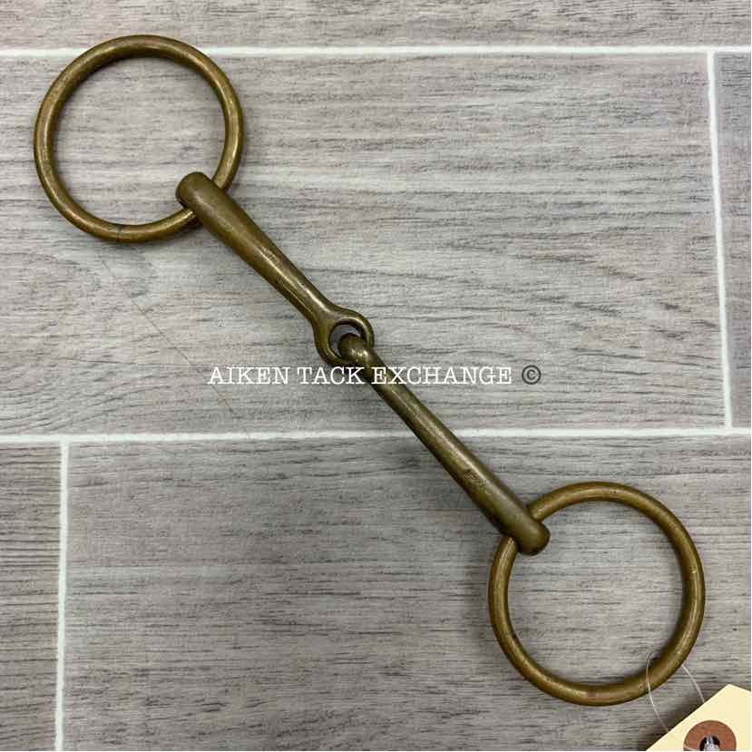 Herm Sprenger Aurigan Single Joint Loose Ring Bradoon Bit 5.25"