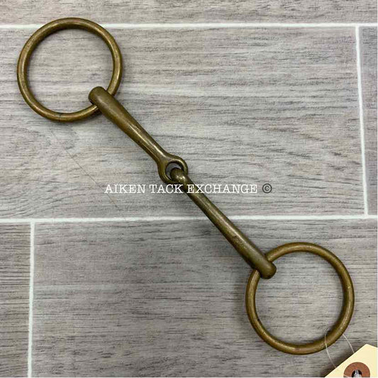 Herm Sprenger Aurigan Single Joint Loose Ring Bradoon Bit 5.25"