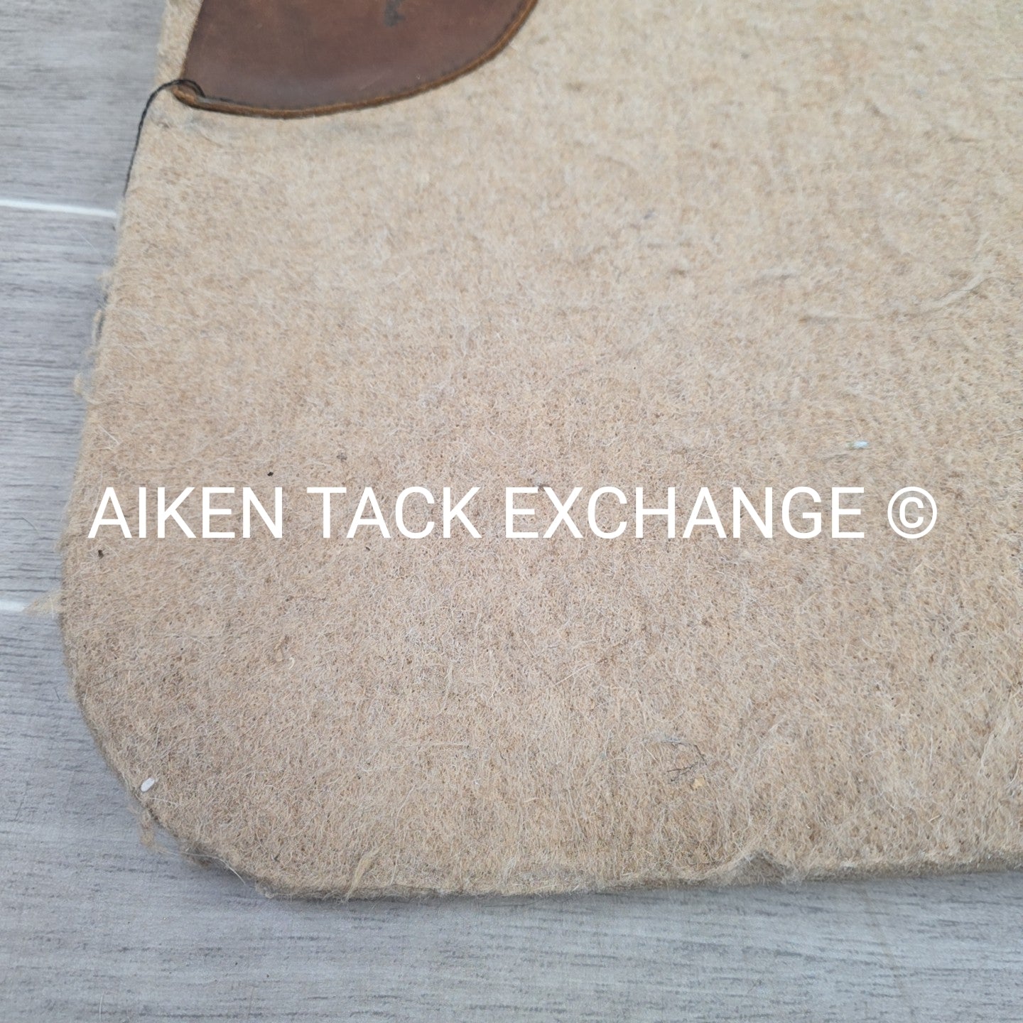 Diamond Wool Felt Western Saddle Pad