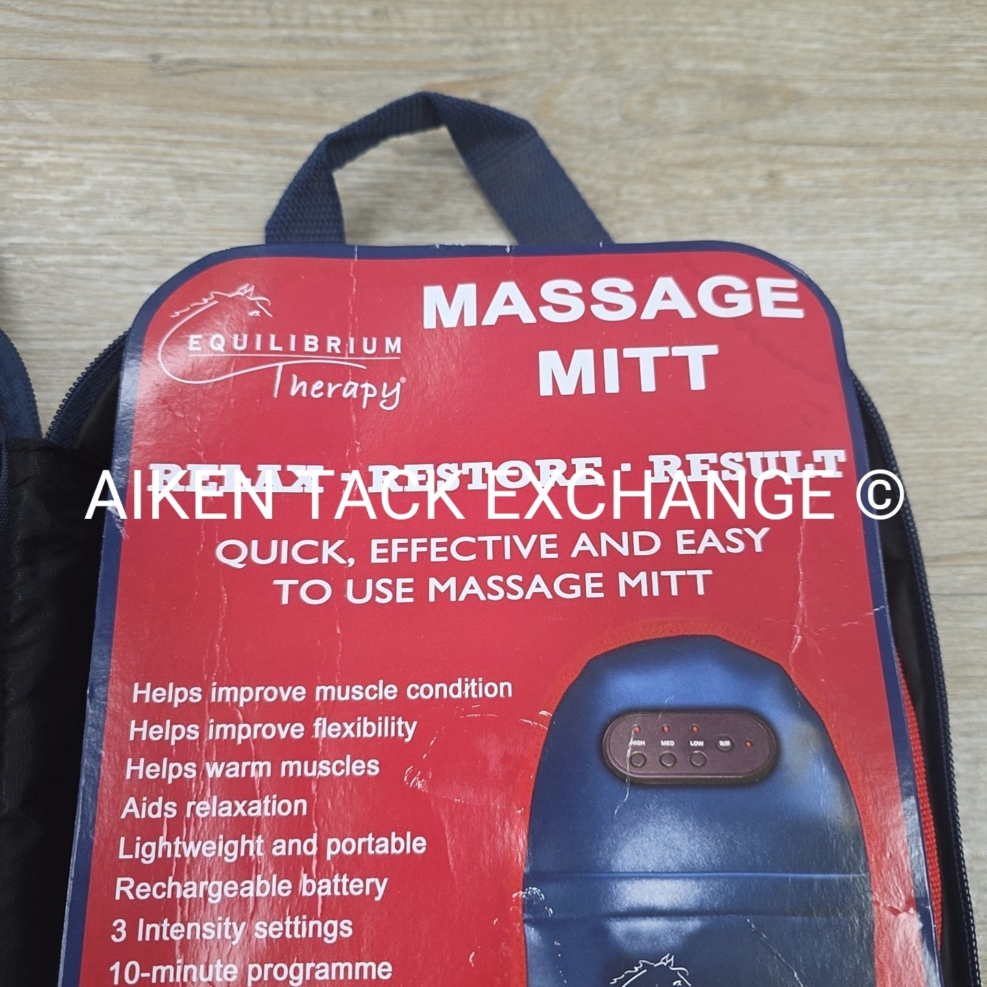 Equilibrium Therapy Massage Mitt w/ 3 Settings