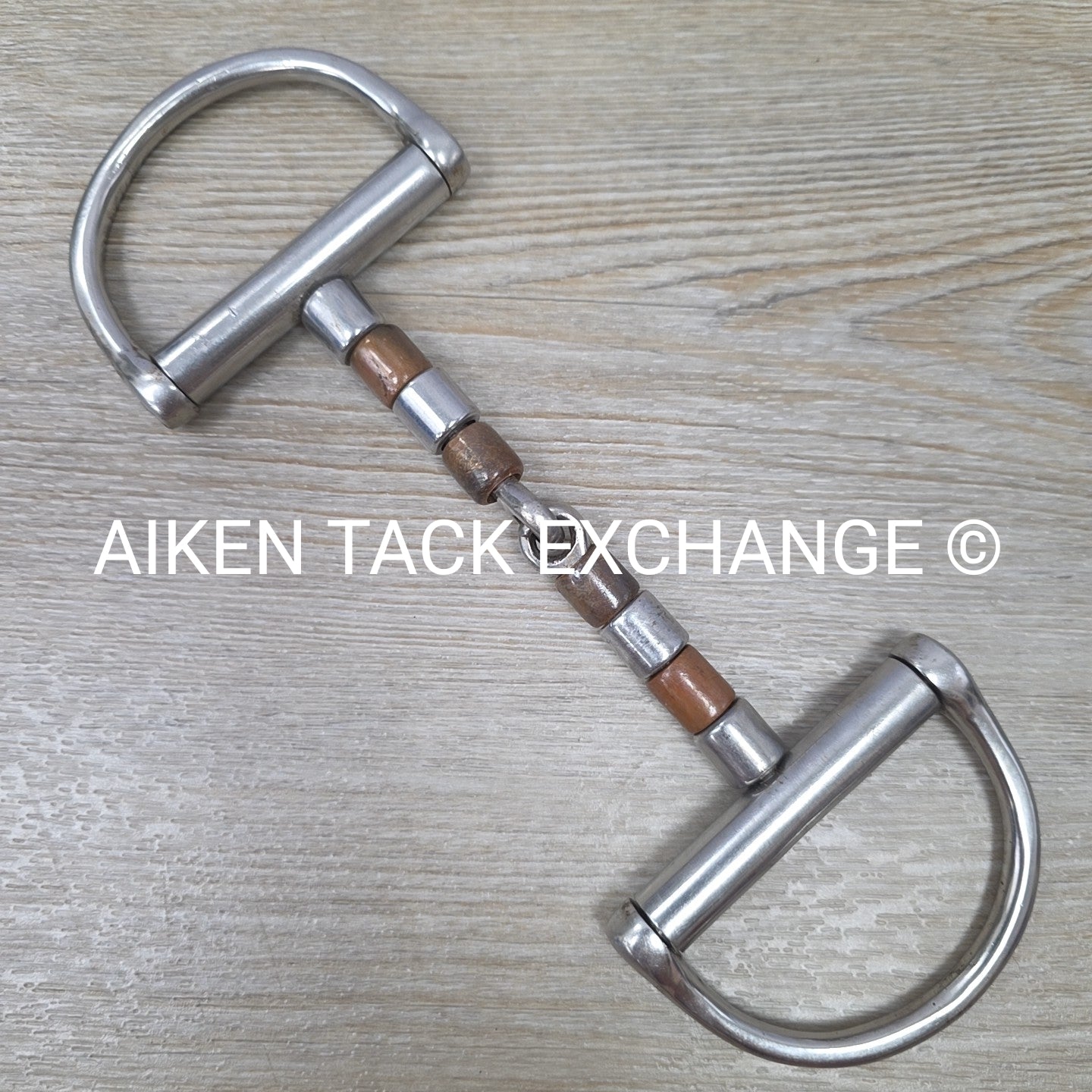 Single Joint D Ring with Copper Rollers 4.75"