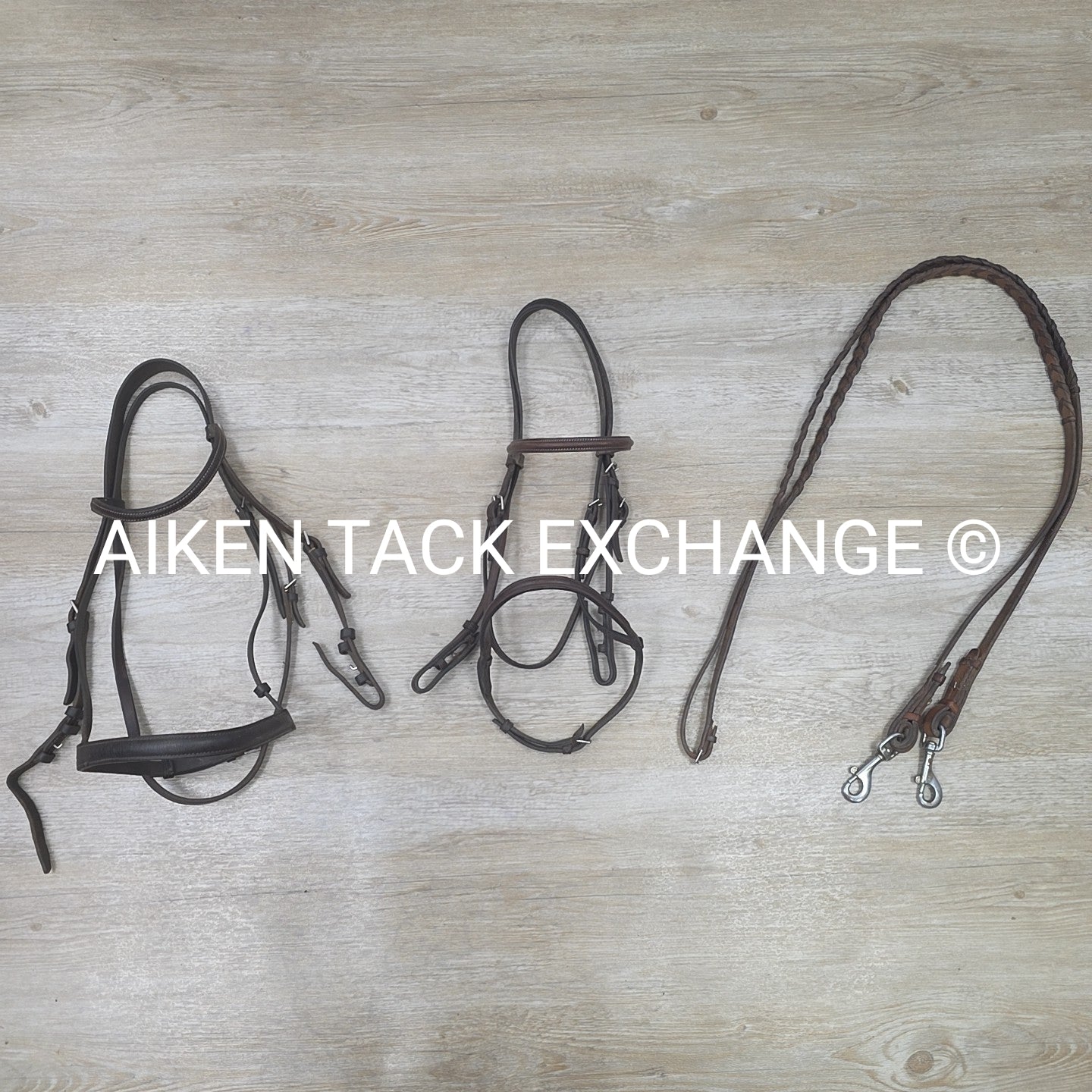 BARGAIN BUNDLE: 2 Bridles & 1 Pair Laced Reins