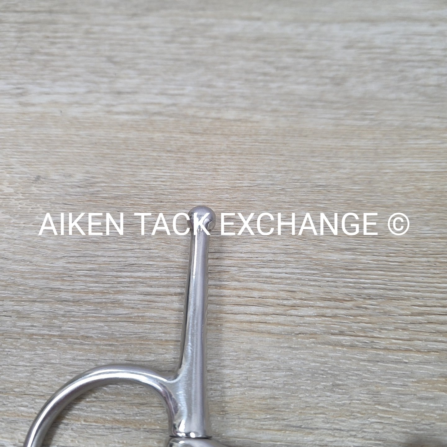 Coronet Single Joint Slow Twist Full Cheek Bit with Keepers, 5"
